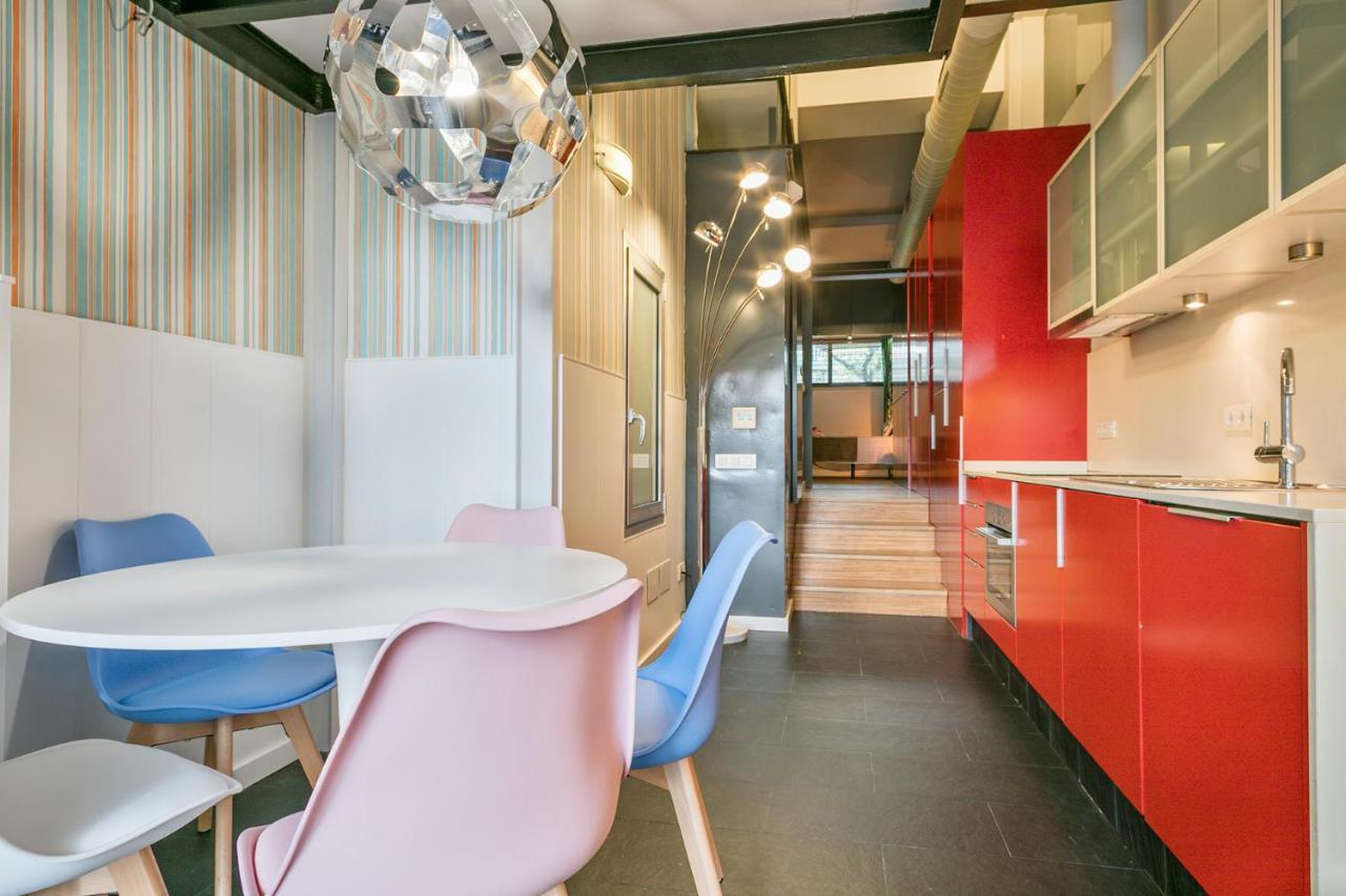 Alcam Loft Les Corts Apartment บาร์เซโลนา ภายนอก รูปภาพ